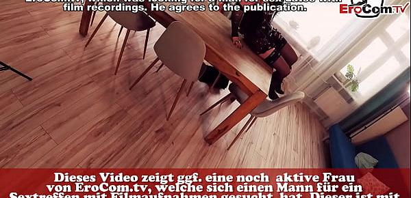  deutsche Gothic teen Nutte bestellt und gefilmt beim Sextreffen